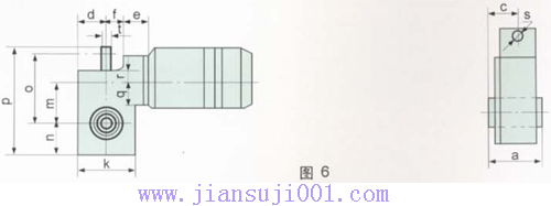 TWC系列軸裝式減速機外形及安裝尺寸